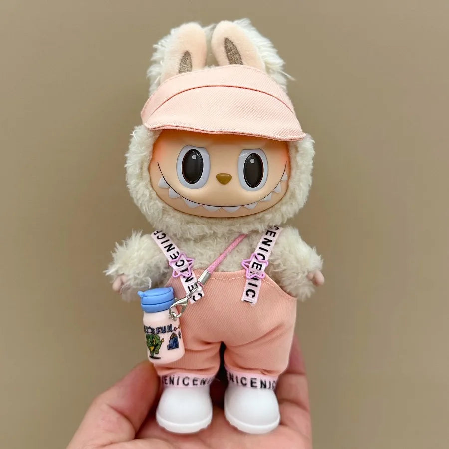 For 17cm V1V2 Labubu Doll Fashion New Style Set Doll Replacement Clothing