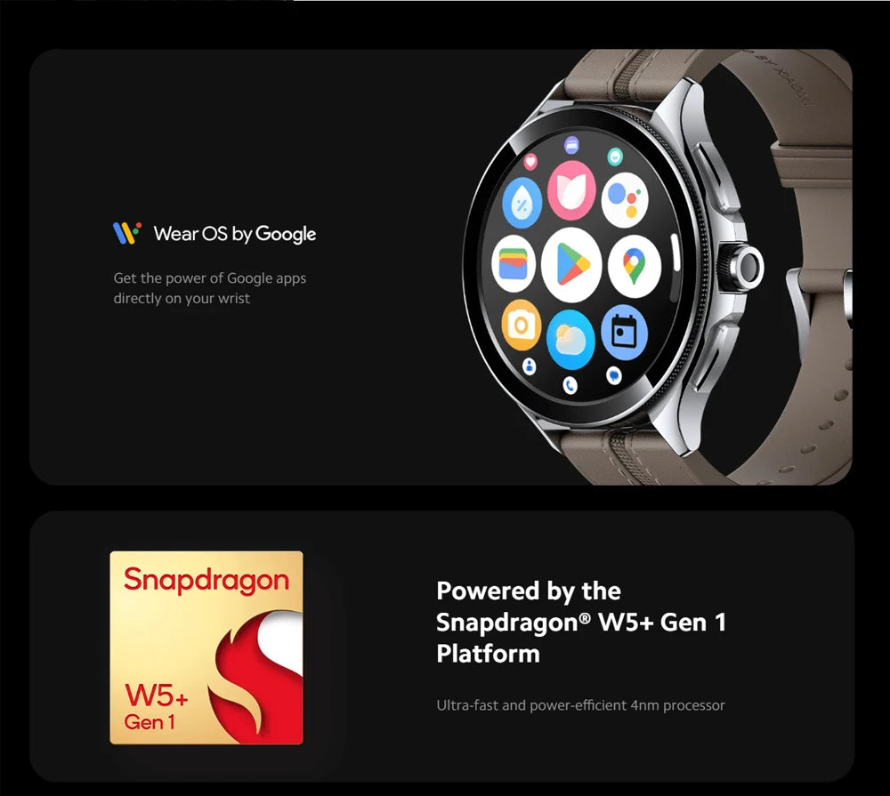 Global Version Xiaomi Watch 2 Pro 2GB 32GB 1.43" AMOLED Display 150+ Sports Modes Qualcomm Snapdragon W5+ Gen 1 Magnetic Charge