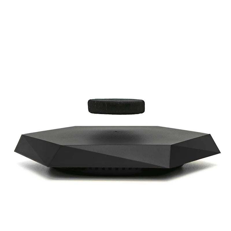 A Magnetic Suspension Display Stand with Rotating Function, Suitable for Collectibles, Jewelry, Hand-Made Doll Display with Adapter