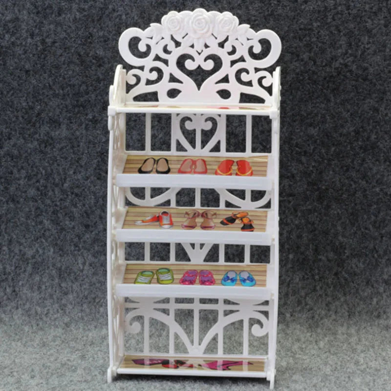 Furniture For Barbiees Doll Clothes Accessories Bed Mirror 1/6 Dollhouse Decoration Bjd Doll Accessories,Food Helmet for Barbies