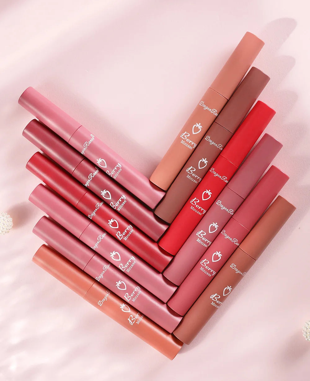 Walking Beads Lip Oil Set of Four Moisturizing Moisturizing Liquid Rollerball Lip Oil Anti-Dry Cracked Colorless Transparent
