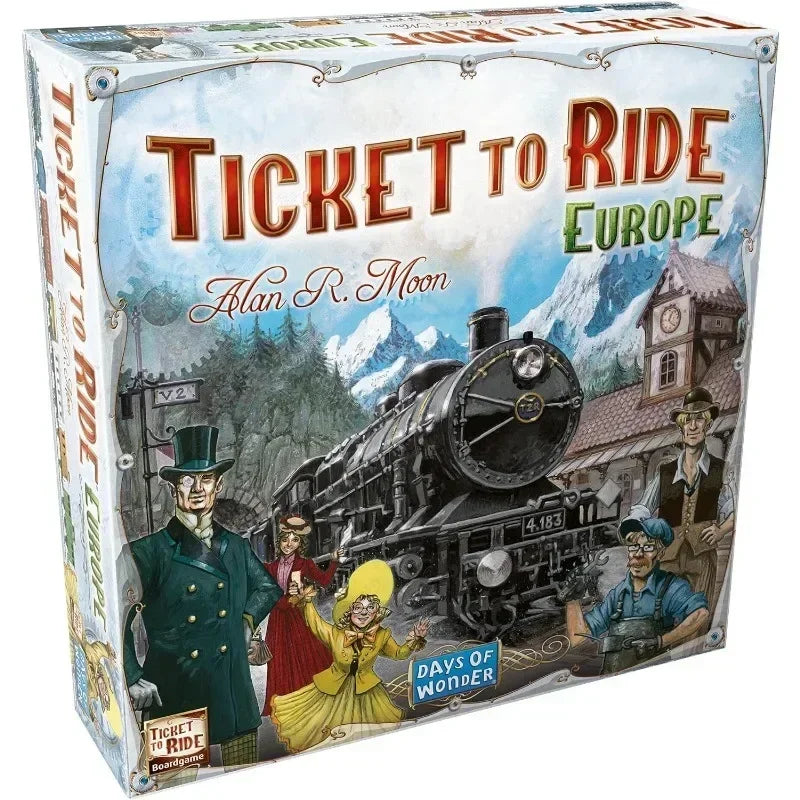 Ticket to Ride: Rails & Sails – Epic Board Game Adventure by Land and Sea (English Version)