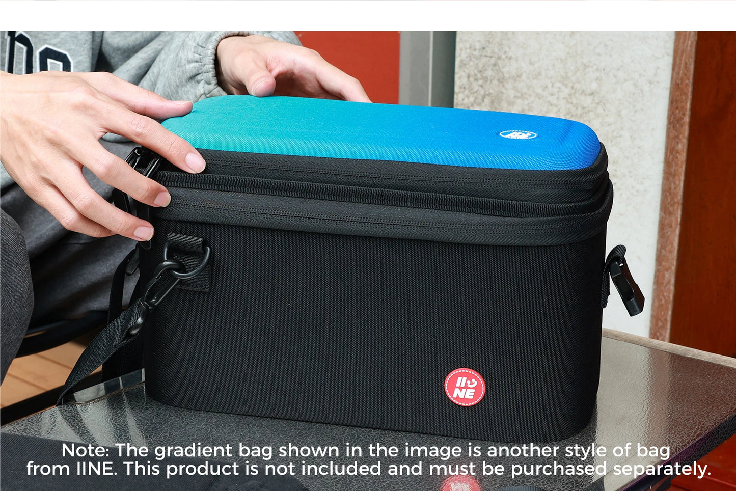 IINE SPLIT CARRYING STORAGE BAG FOR SWITCH 2 / Large Capacity & Detachable Design & Durable EVA Material & Shockproof & Drop-re