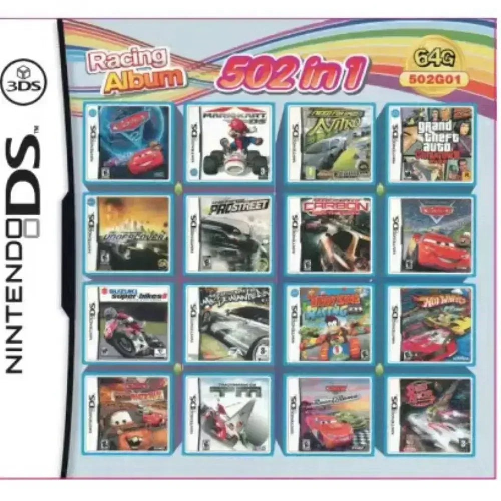 Cartouche de jeu DS/NDS/3DS/NDSL – Collection de jeux vidéo tout-en-un pour console portable