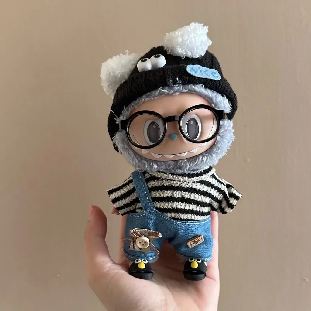 Labubu Plush Doll Clothes – Cute Macaron Outfit