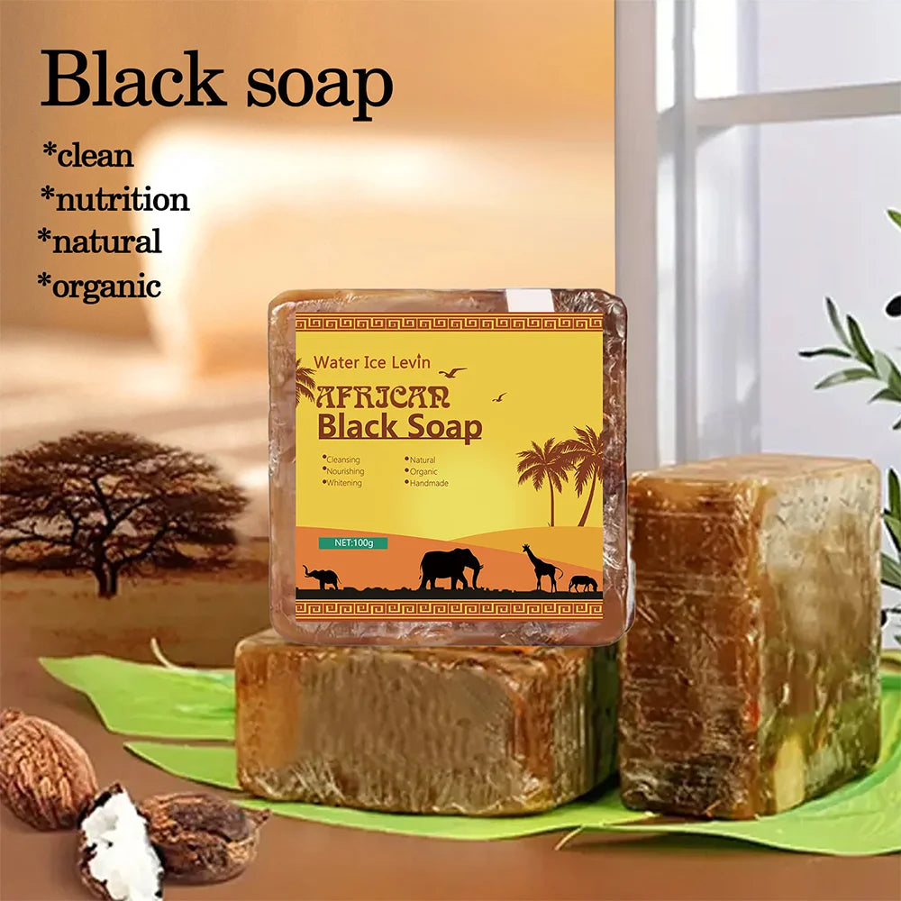 African Black Soap – Acne Treatment & Deep Cleansing Face Soap