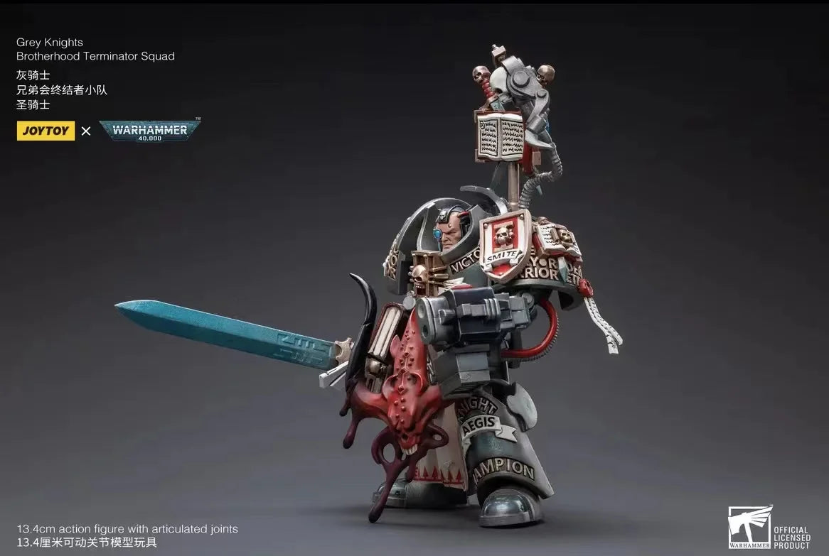 1/18 JOYTOY Action Figure 40K Grey Knight Figures And Mecha Anime Model Toy