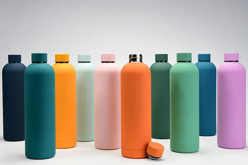 1000ML Double Wall Thermos Bottle Stainless Steel Water Bottle Vacuum Cup Keep Hot and Cold Insulated Vacuum Flask