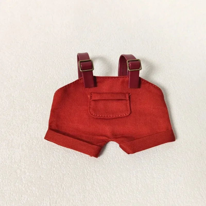 Labubu Doll Clothes Hoodie Labubu Idol V1 V2 Dolls Clothing Accessories 15/17cm Plush Doll Universal