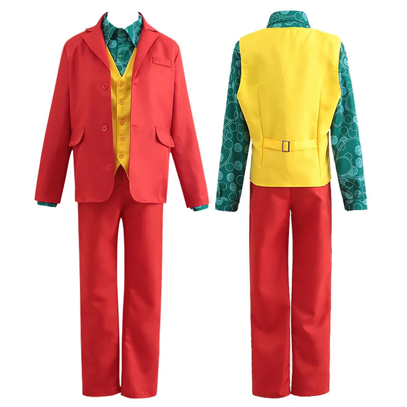 Movie Characters Joker Male Cosplay Costume Anime Character Halloween Costume Cosplay Costume Set Uniform