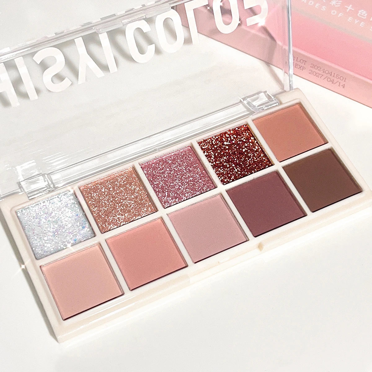 Star Rejuvenation Ten-Color Eye Shadow Pearl Matte Pink Pure Desire Powder Brown Plate Gentle Daily Cheap Makeup