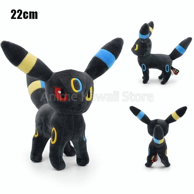 Ensemble de 9 peluches Pokémon Mimiqui Évoli Évolution – Noctali, Nymphali, Aquali et plus