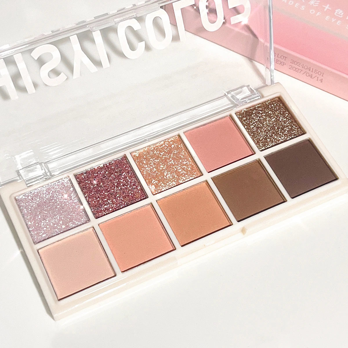 Star Rejuvenation Ten-Color Eye Shadow Pearl Matte Pink Pure Desire Powder Brown Plate Gentle Daily Cheap Makeup