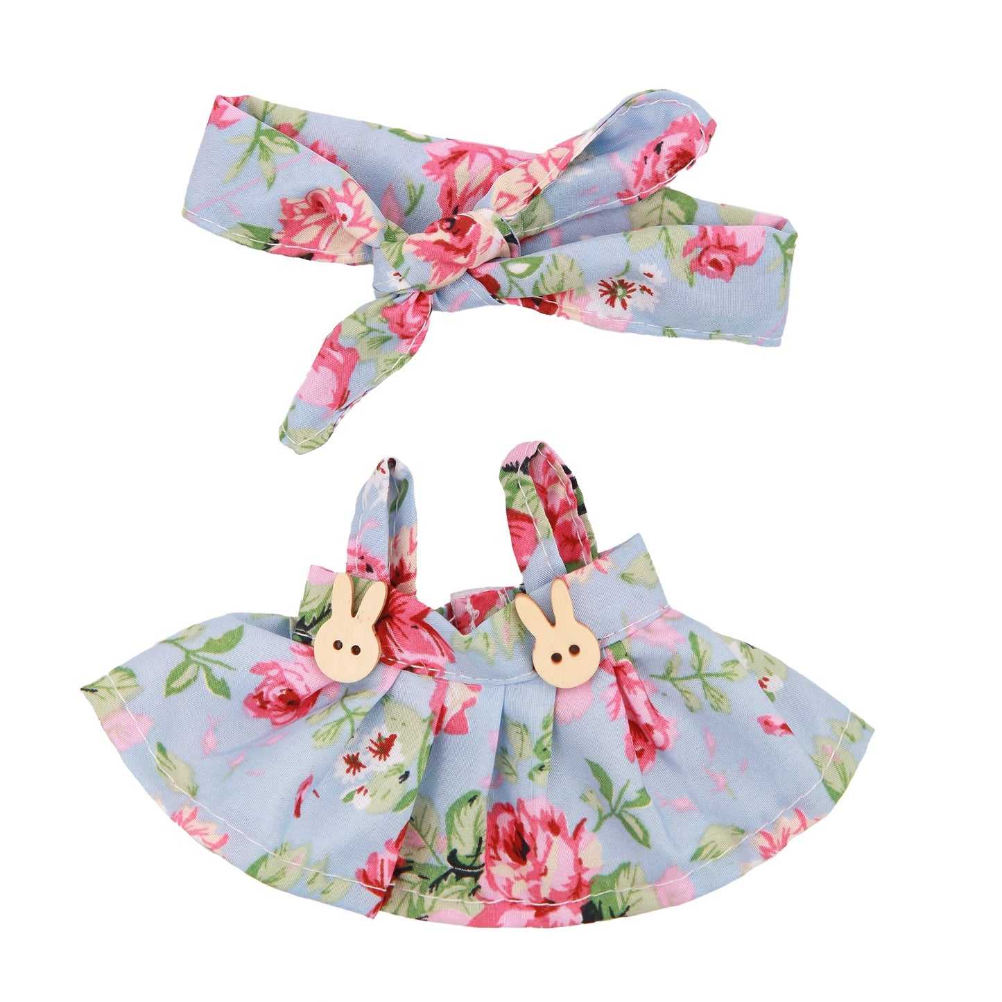 Doll Bedding Furniture For labubu 17cm Plush Doll Clothes Accessories Girl‘s Toys Birthday Christmas Gift