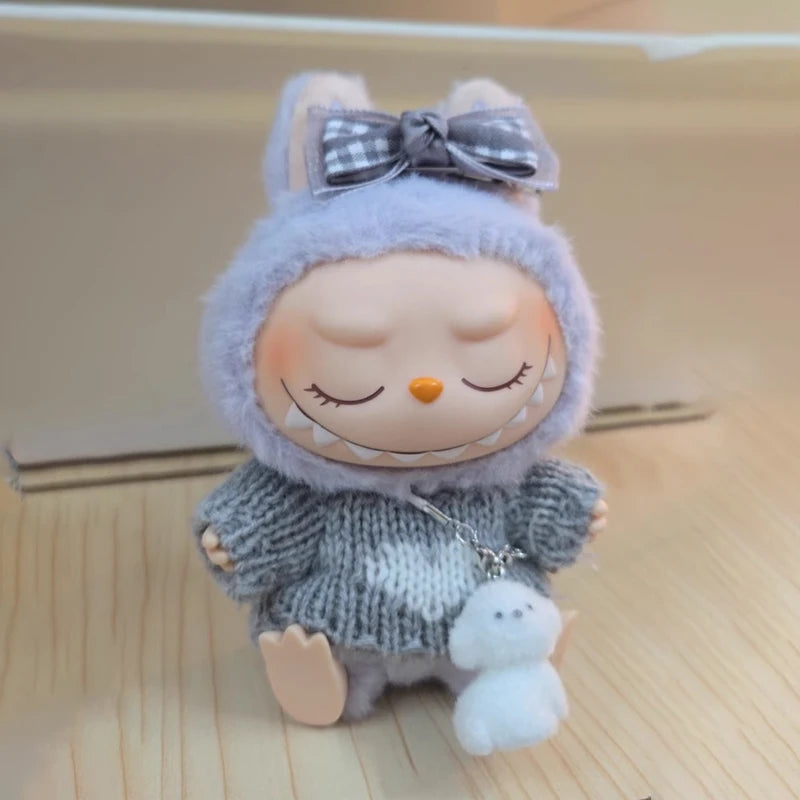 Labubu Plush Doll Clothes – Cute Macaron Outfit