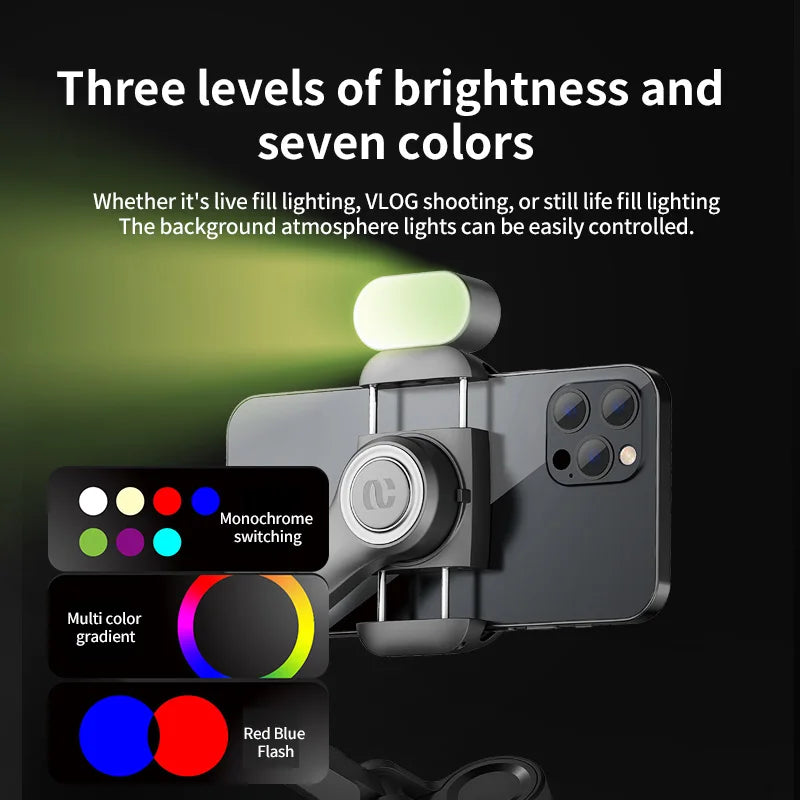 Smart XE 3-Axis Smartphone Gimbal Stabilizer with Fill Light