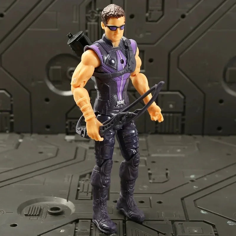 Marvel Comics Avengers Heroes Merchandise, Iron Man, Spider Man, Hulk, Desktop Decoration Model, Children's Toy, Birthday Gift