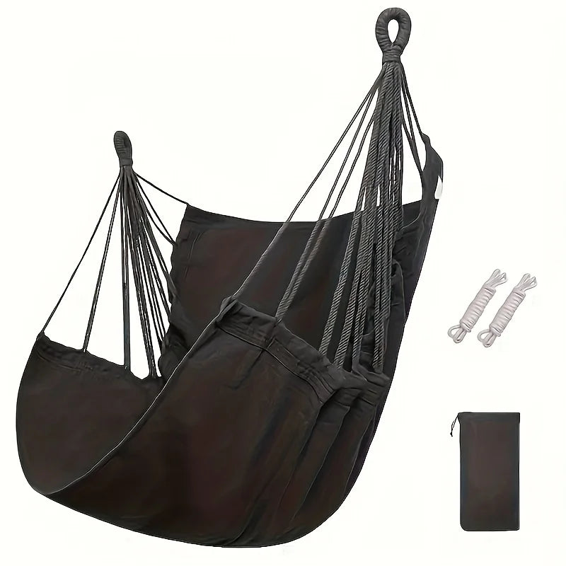Hangout Haven™ – Chaise hamac relaxante avec sac de rangement