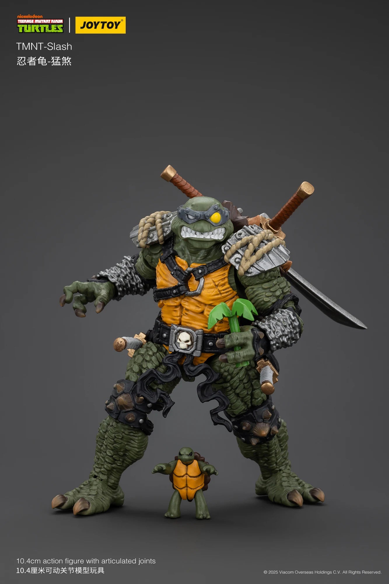 1/18 JOYTOY Action Figure Turtles Slash Tokka Anime Toy