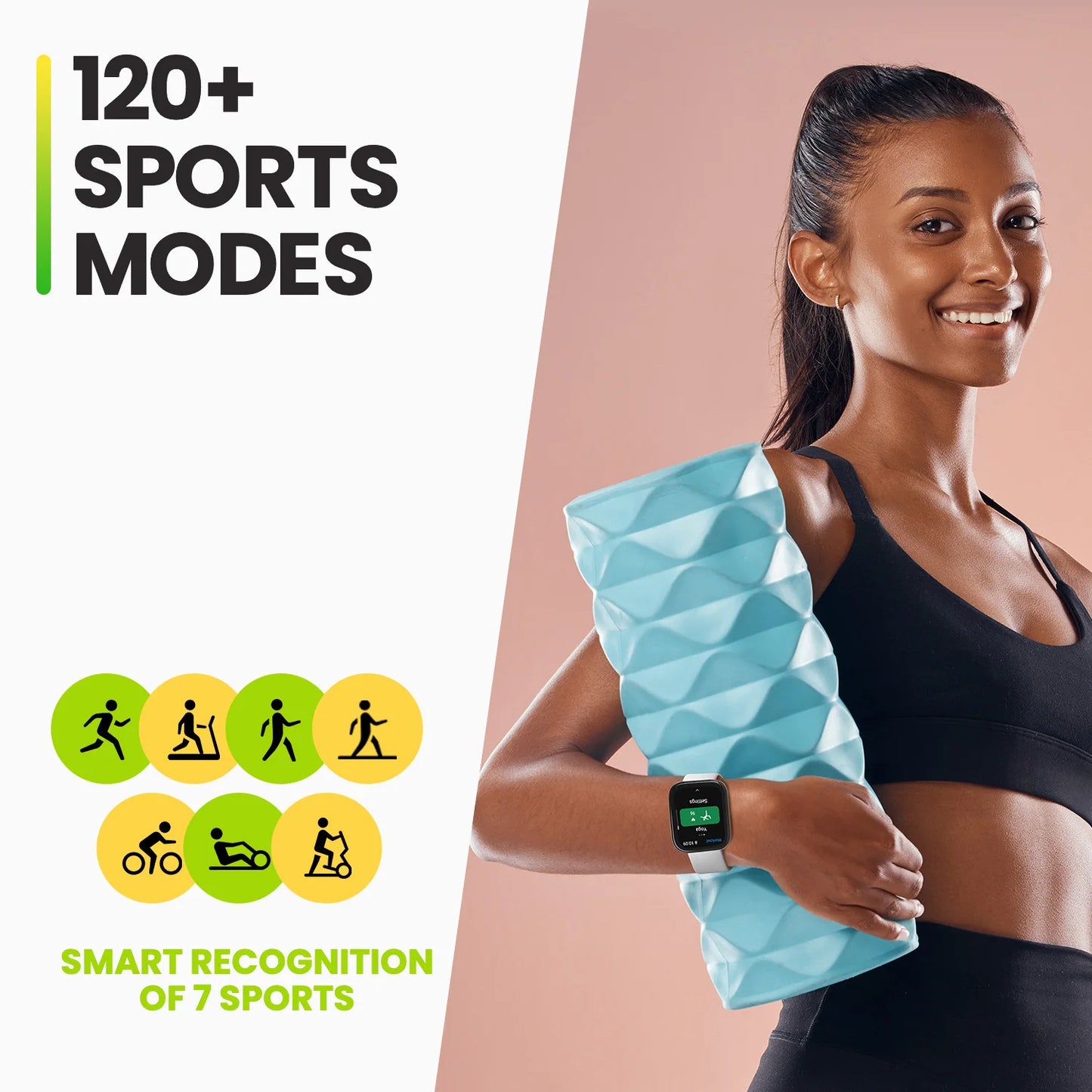Amazfit Bip 5 Smartwatch 46mm GPS Fitness Tracker Android iOS