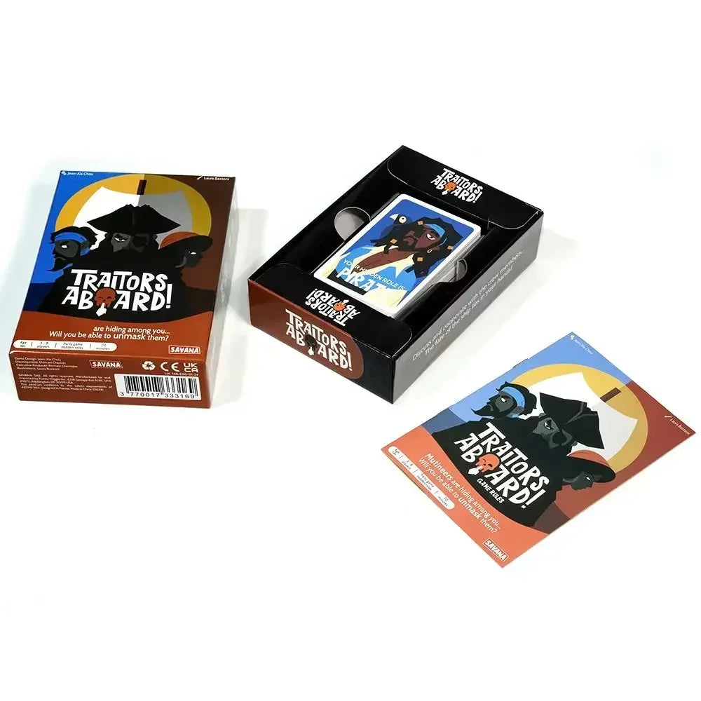 Traitors Aboard – Award-Winning Secret Identity Party Game |