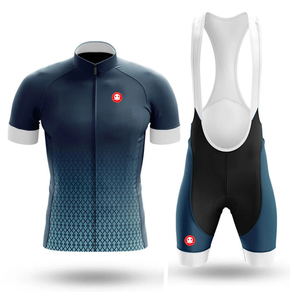 2025 Kraken Octopus Men’s Cycling Jersey Set – Short Sleeve Road & MTB Bike Clothing, Summer Bicycle Wear with Bib Shorts