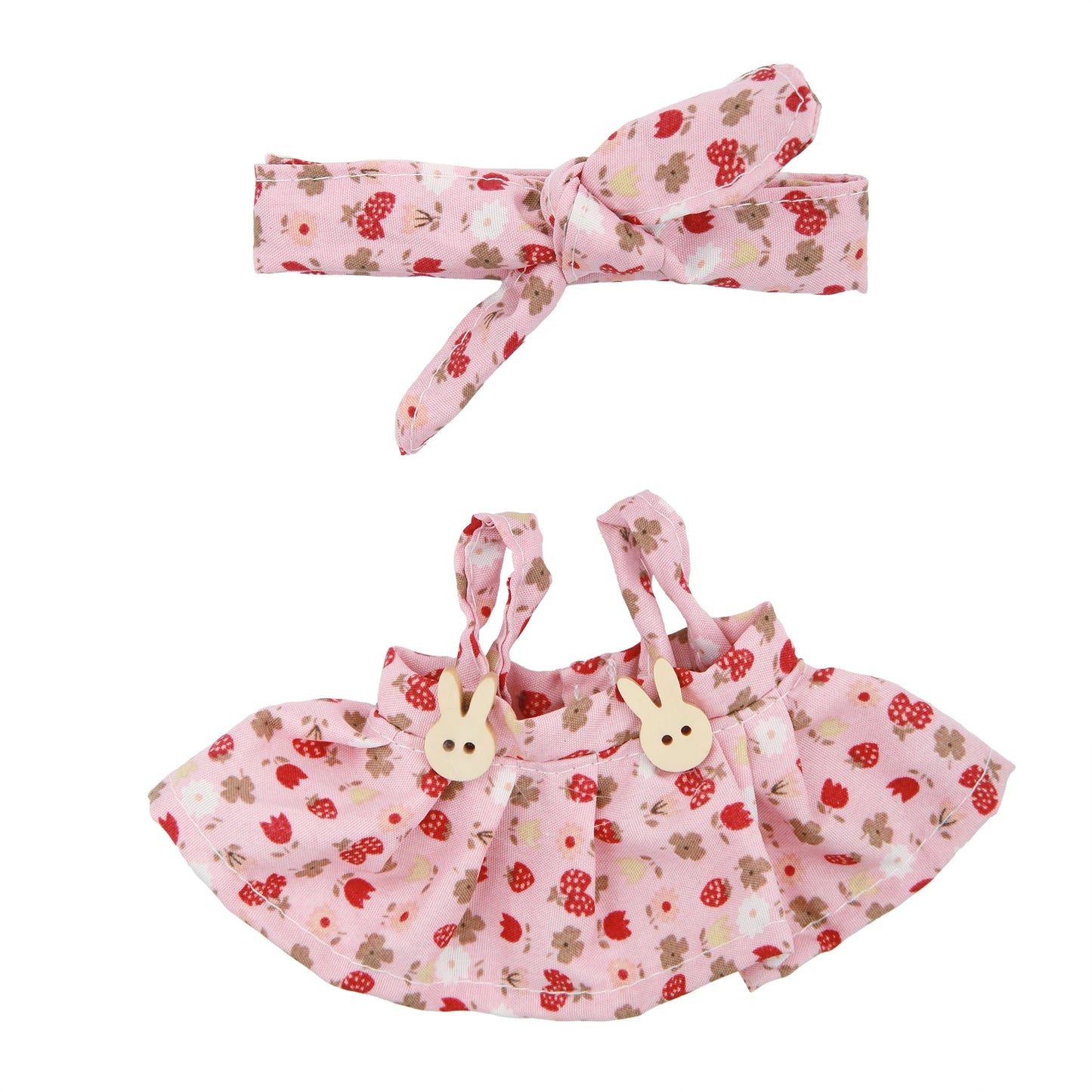 Doll Bedding Furniture For labubu 17cm Plush Doll Clothes Accessories Girl‘s Toys Birthday Christmas Gift