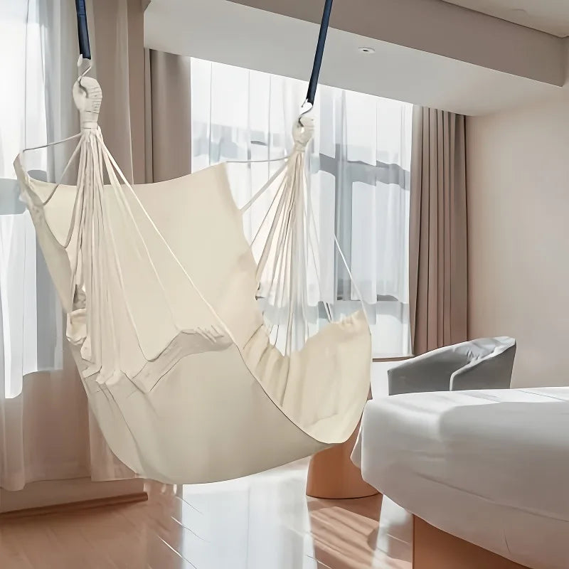 Hangout Haven™ – Chaise hamac relaxante avec sac de rangement