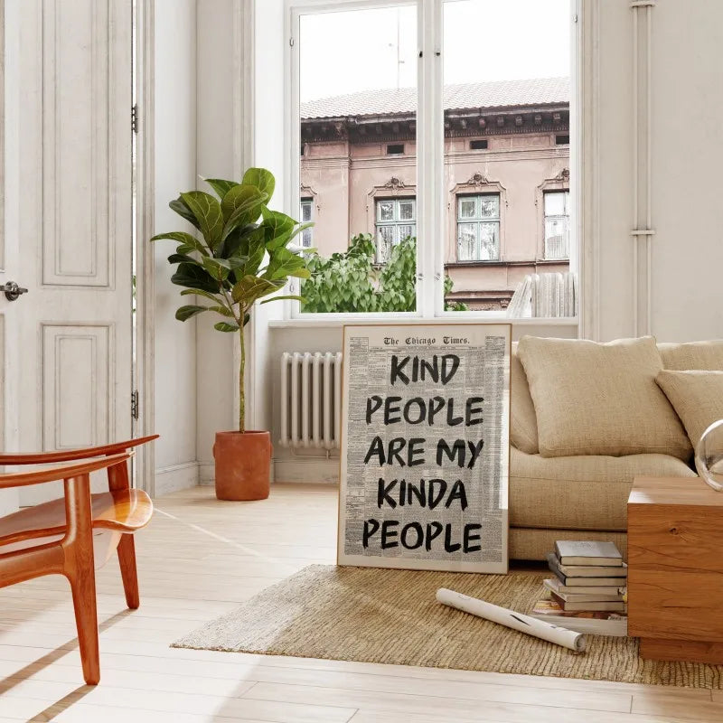 Chaos Typography Art Print and Posters Modernist Wall Art Chaos Quote Canvas Paintings Preppy Aesthetic Living Room Picturess