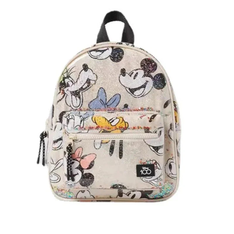 Disney cartoon Mickey Mouse New Kids Backpack Mini Schoolbag Girls and Boys Cute Shoulder Bag