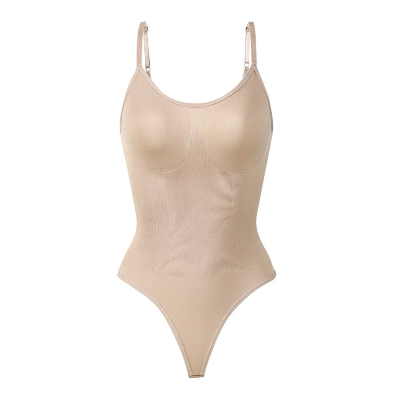 Women Push Up Shapewear Thong Bodysuits Corset Slimming Tummy Control Body Shaper Butt Lifter Open Crotch Fajas Shapers Corsets