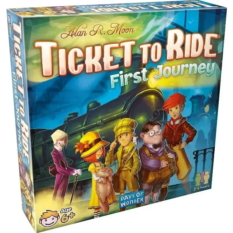 Ticket to Ride: Rails & Sails – Epic Board Game Adventure by Land and Sea (English Version)