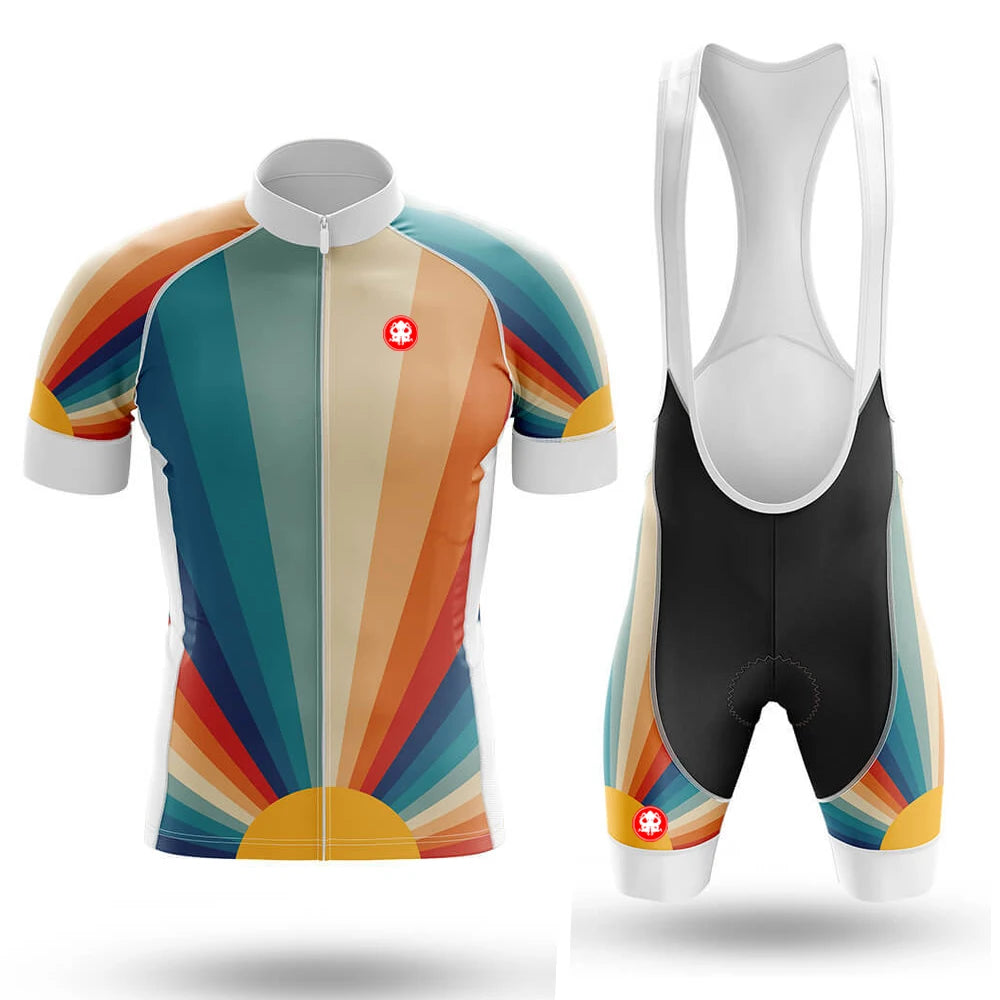 2025 Kraken Octopus Men’s Cycling Jersey Set – Short Sleeve Road & MTB Bike Clothing, Summer Bicycle Wear with Bib Shorts