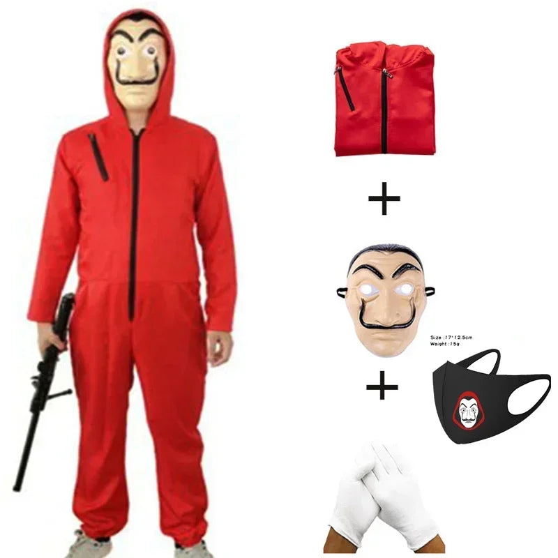 Halloween 2025Salvador Dali Cosplay Papel Costume Child Adult Man Woman Halloween cosplay Costume Salvador Dali Cosplay