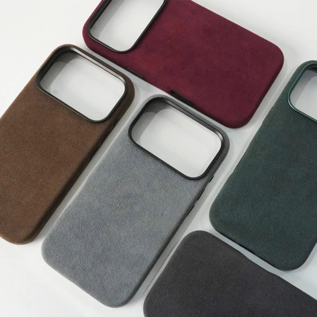 Premium Real Italian Imported Alcantara Magsafe Magnetic Case for IPhone 17Pro/17 Pro Max/17Air Anti-drop Phone Case Accessories
