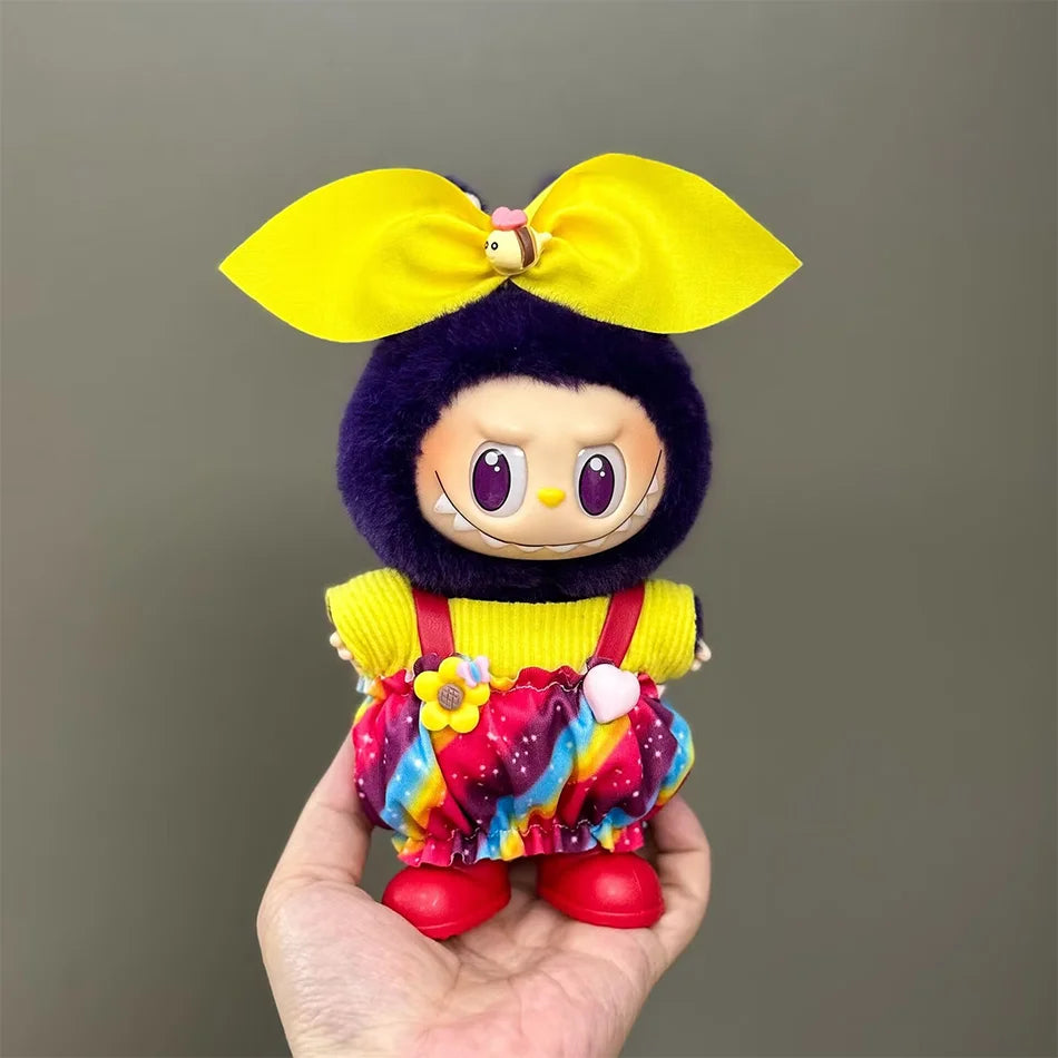 Labubu Zubehör & Kleidung – Designer-Outfits für V1 V2 V3 Labubu Figuren, Süßes Geschenk zum Geburtstag oder für Sammler
