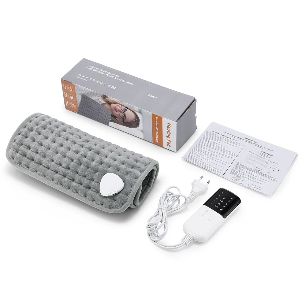 60x30CM Heating Pad 10 Levels Constant Temperature 4 Modes Timing Hot Blanket Keep Legs Abdomen Hands Body Warming Thermal Mat