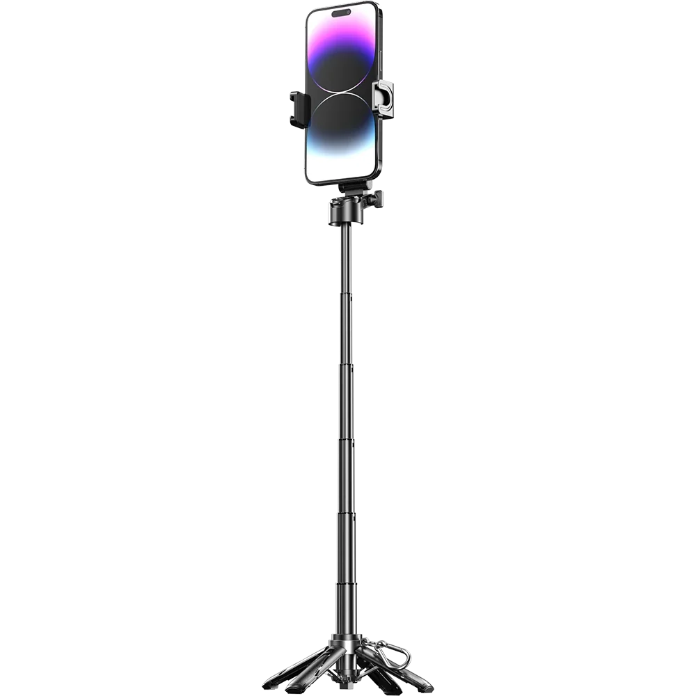Portable Telescopic Multifunctional Tripod Phone Selfie Stick