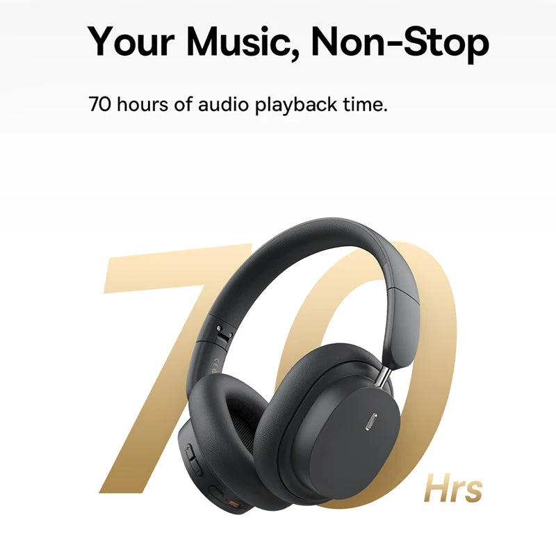 Baseus Bowie D05 Wireless Headphones Bluetooth 5.3 with 3D Spatial Audio