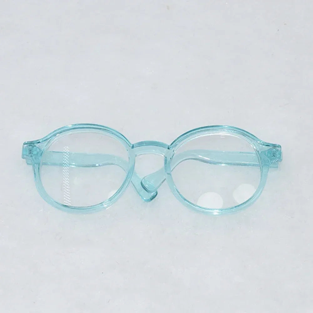Fashionable Plastic Glasses For Labubu 3.0 Colorful Glasses Mix Match Doll Ornament Accessories Macaron BJD