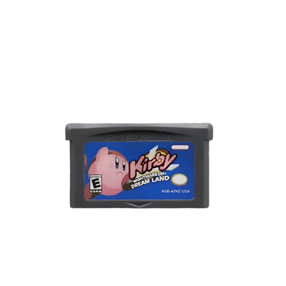 Cartouche Jeu Kirby GBA – Amazing Mirror & Nightmare in Dream Land – Version Anglaise 32 Bits pour GBA/NDS