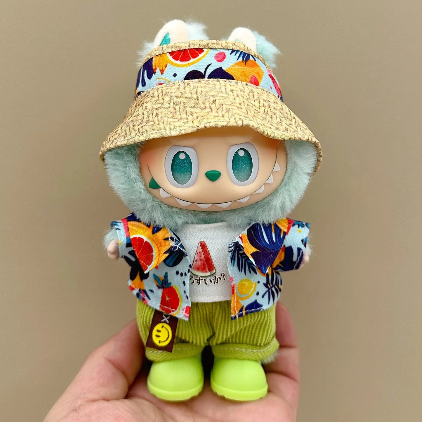 For 17cm V1V2 Labubu Doll Fashion New Style Set Doll Replacement Clothing