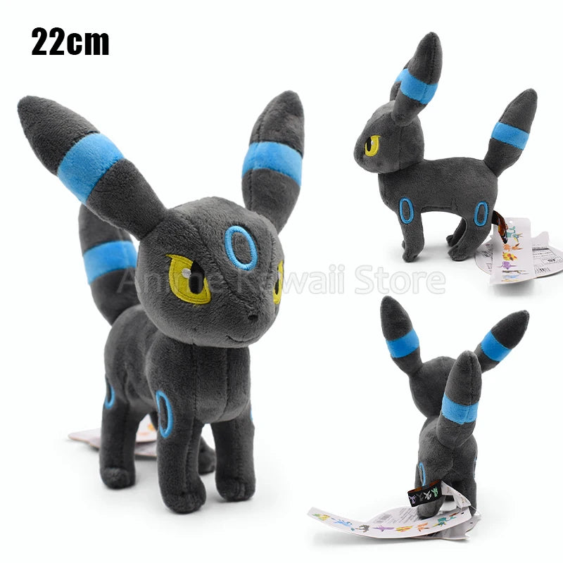 Ensemble de 9 peluches Pokémon Mimiqui Évoli Évolution – Noctali, Nymphali, Aquali et plus