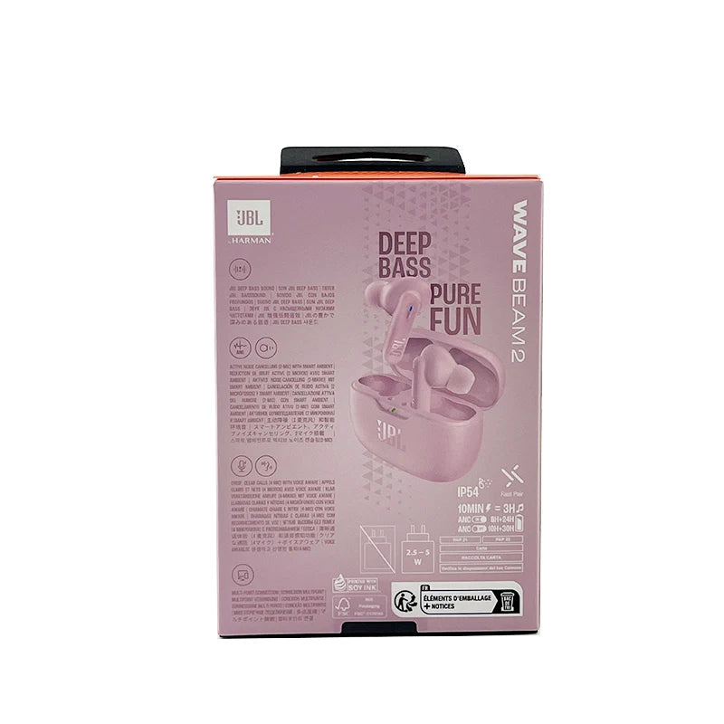 JBL Wave Beam 2 True Wireless Earbuds with Active Noise Cancelling