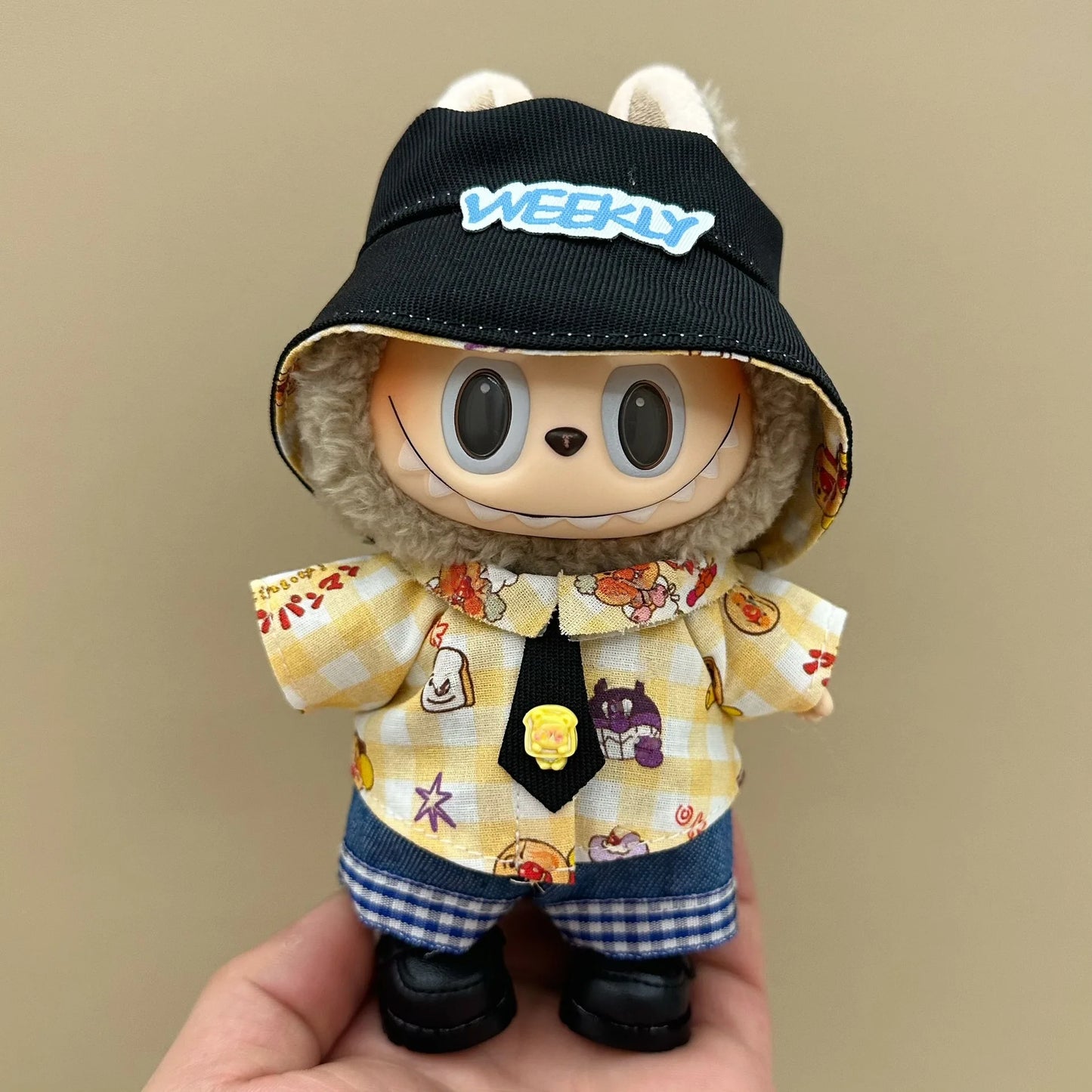 For 17cm V1V2 Labubu Doll Fashion New Style Set Doll Replacement Clothing