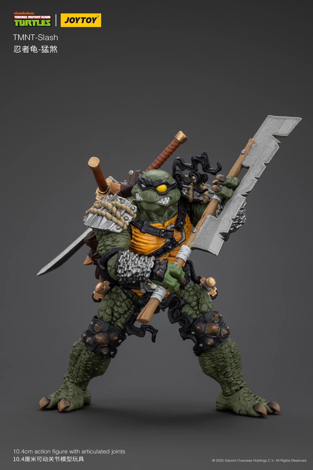 1/18 JOYTOY Action Figure Turtles Slash Tokka Anime Toy