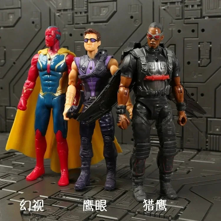 Marvel Comics Avengers Heroes Merchandise, Iron Man, Spider Man, Hulk, Desktop Decoration Model, Children's Toy, Birthday Gift