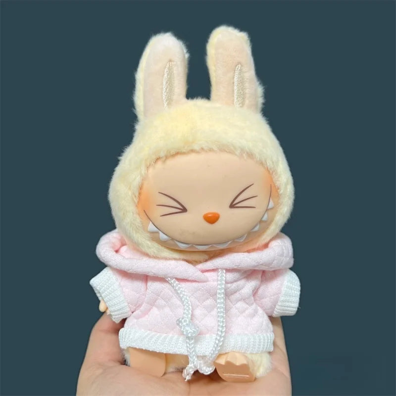 New Mini Doll'S Clothes Outfit Accessories for 17cm Labubu Sweater Clothing Suit Accessories Gift