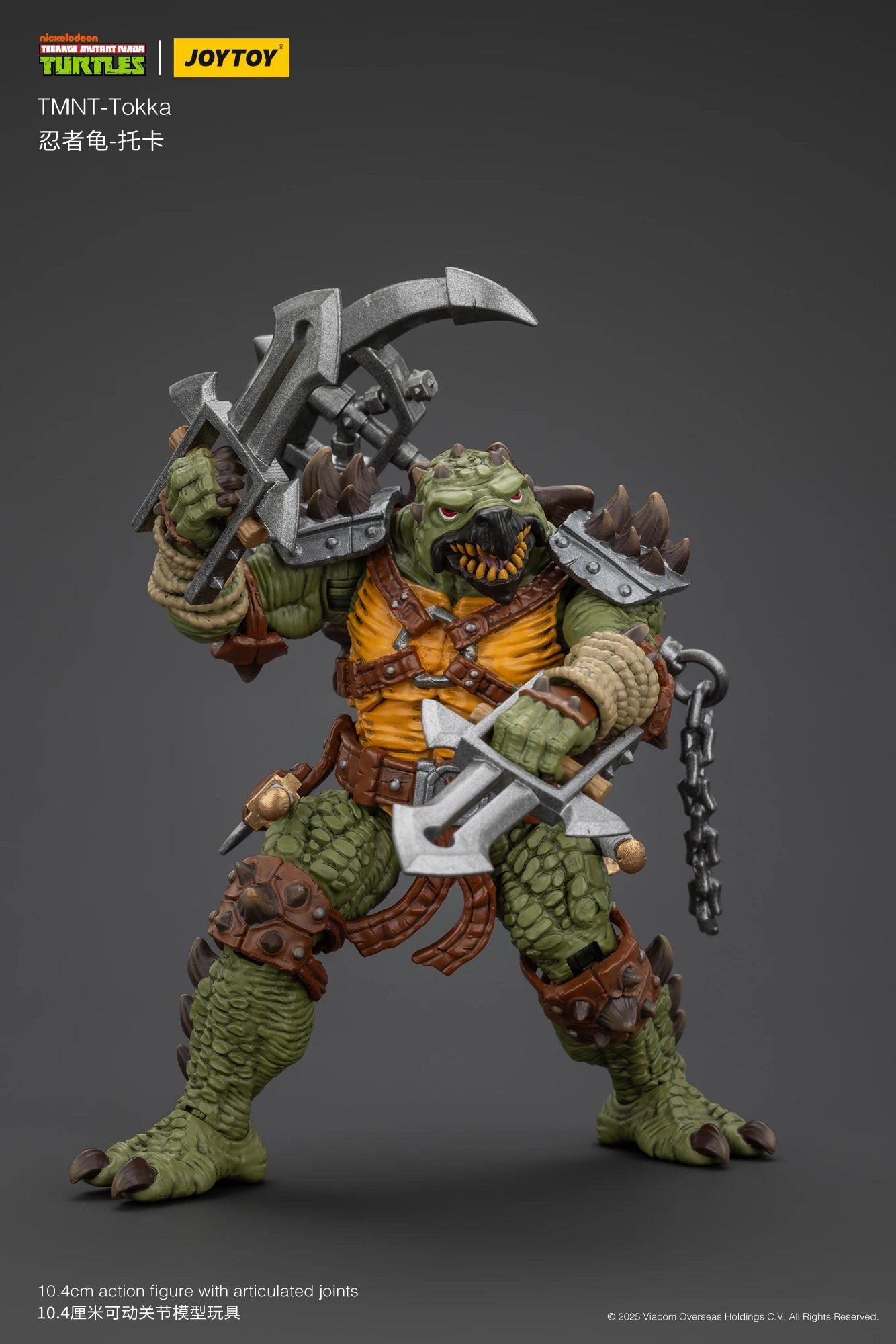 1/18 JOYTOY Action Figure Turtles Slash Tokka Anime Toy