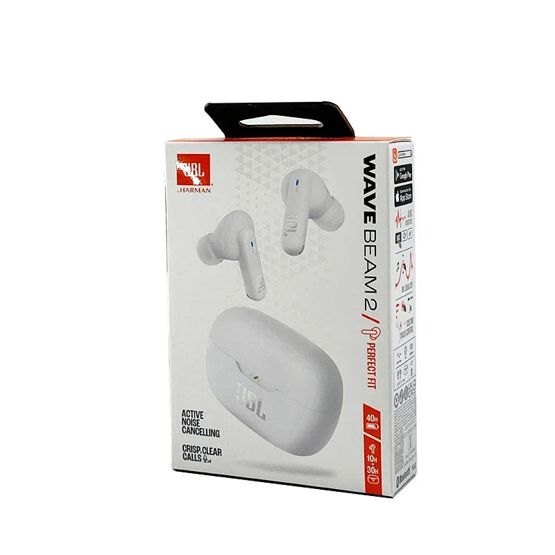 JBL Wave Beam 2 True Wireless Earbuds with Active Noise Cancelling